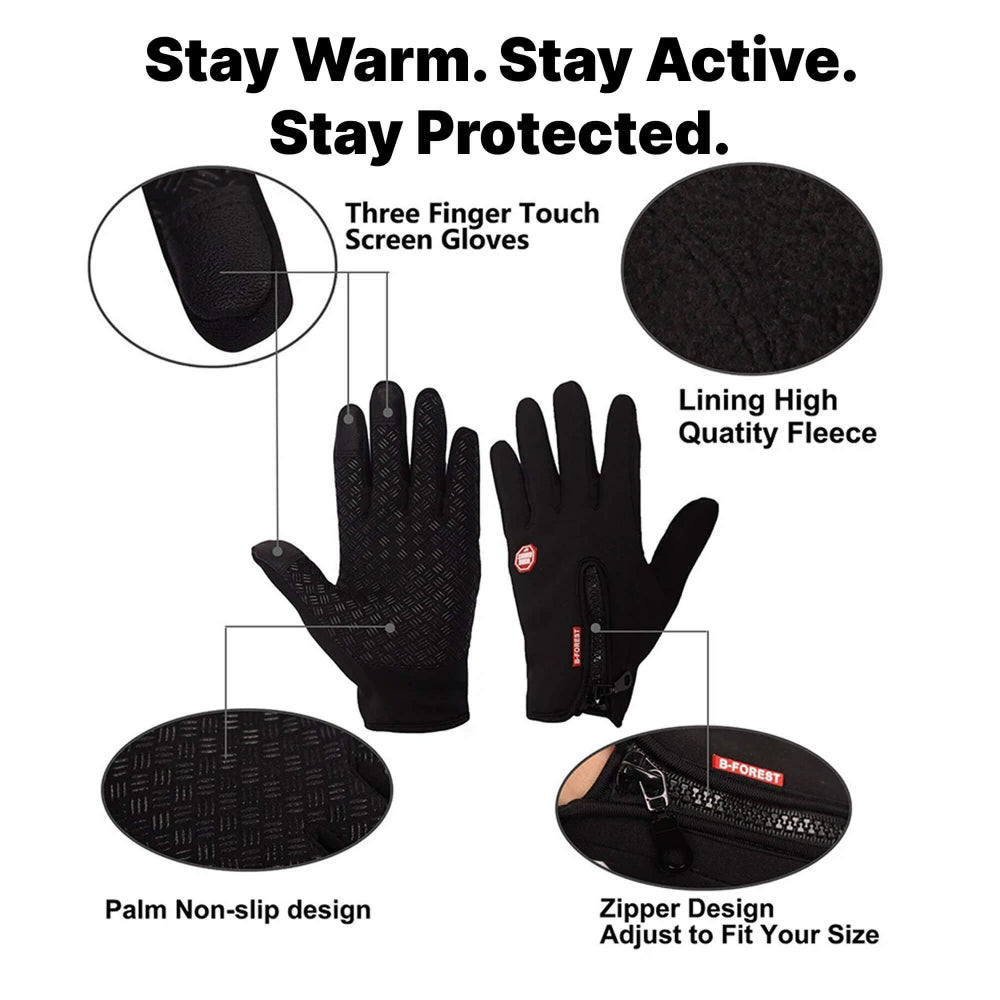 Heated Gloves Electric Touchscreen Waterproof Winter Outdoor - Image 8
