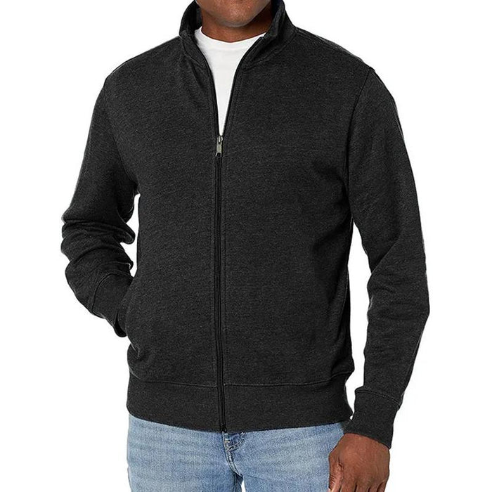 Mens Knit Cardigan Sweater Full Zip - Image 8