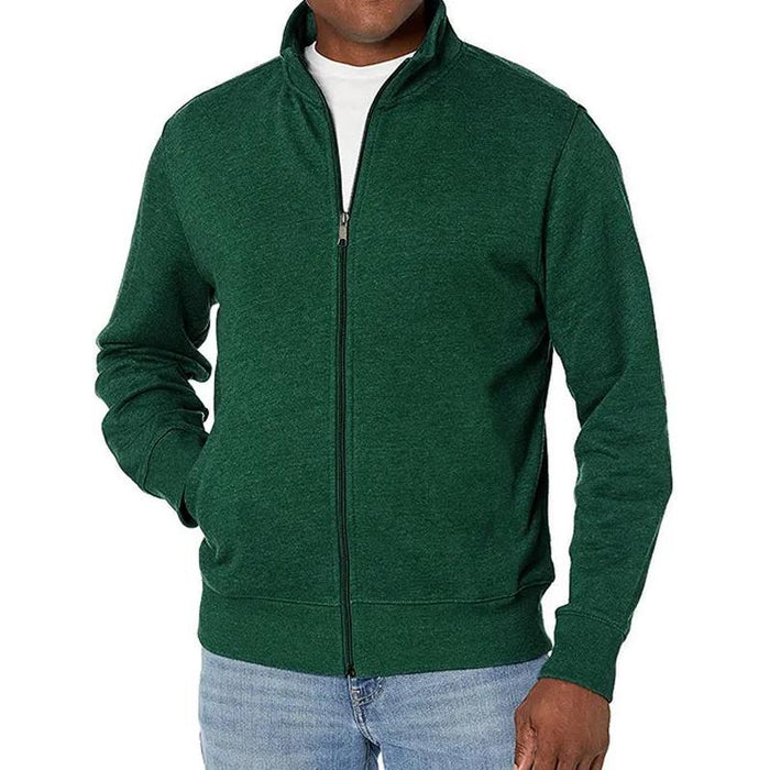 Mens Knit Cardigan Sweater Full Zip - Image 25