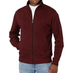 Mens Knit Cardigan Sweater Full Zip - Image 24
