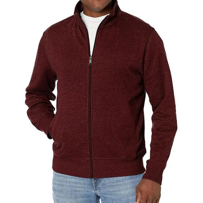 Mens Knit Cardigan Sweater Full Zip - Image 24