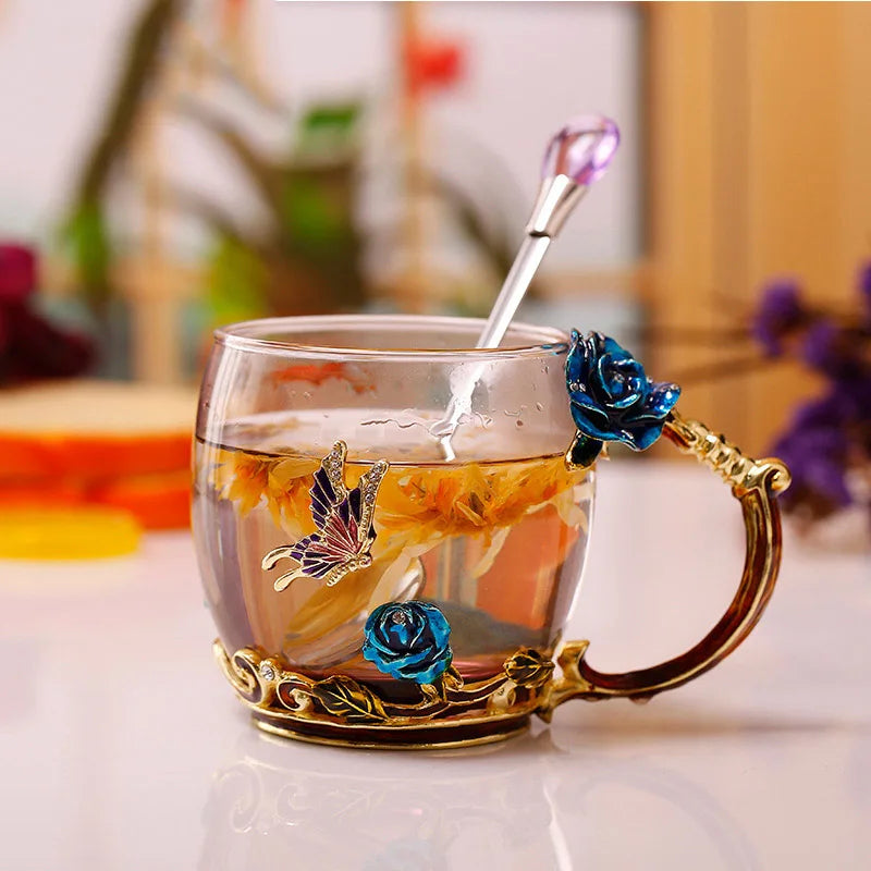 Mother’s Day Transparent Mug Set Delightful Gift for Her