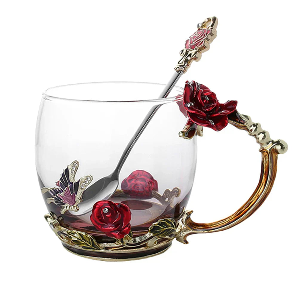 Mother’s Day Transparent Mug Set Delightful Gift for Her