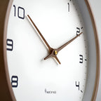 Minimalist Wall Clock Wooden Frame Scandinavian Silent Quartz Home Decor - Image 4