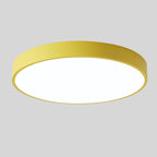 Minimalist Round LED Ceiling Light Modern Flush Mount Design