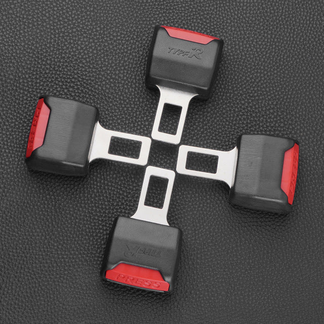2-Pack Vehicle Seat Belt Extension Clips