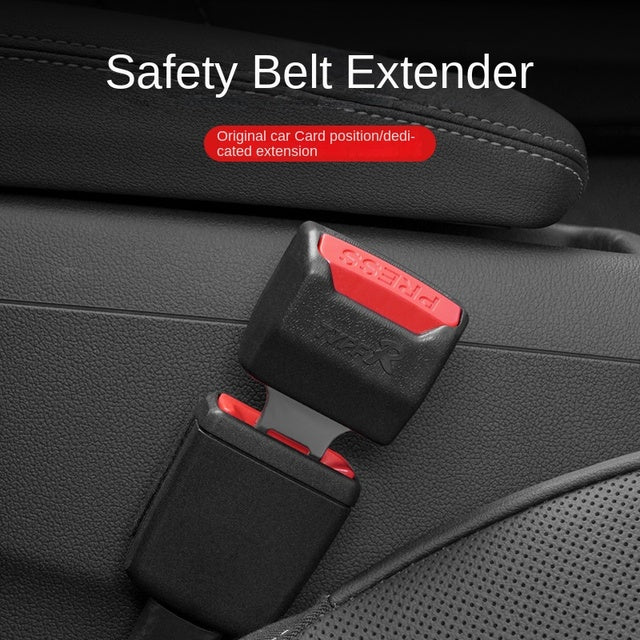 2-Pack Vehicle Seat Belt Extension Clips