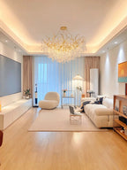 Branch Style Crystal Ceiling Light Decorative Indoor Lighting Fixture
