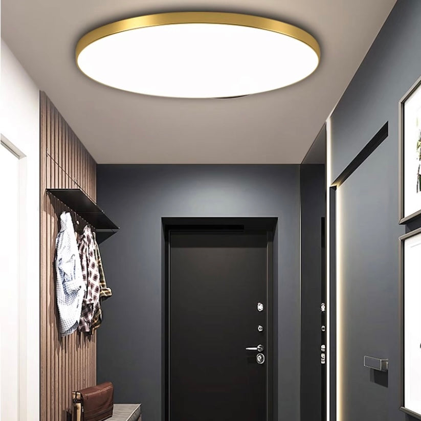 Contemporary Kitchen Ceiling Light Minimalist Round LED Flush Mount