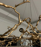 Branch Style Crystal Ceiling Light Decorative Indoor Lighting Fixture