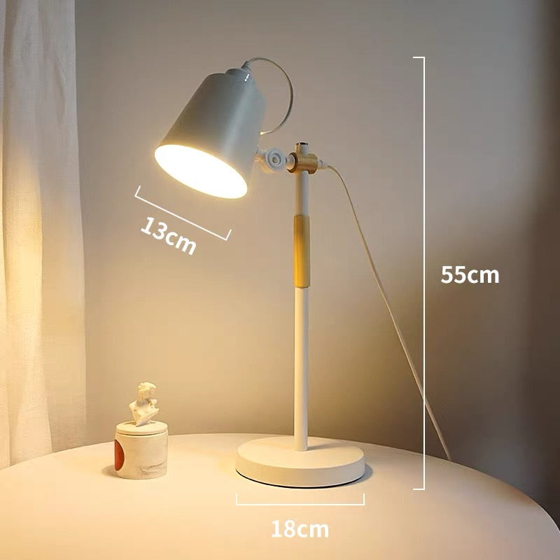 LED Modern Nordic Simple Bedroom Table Lamp - Image 3