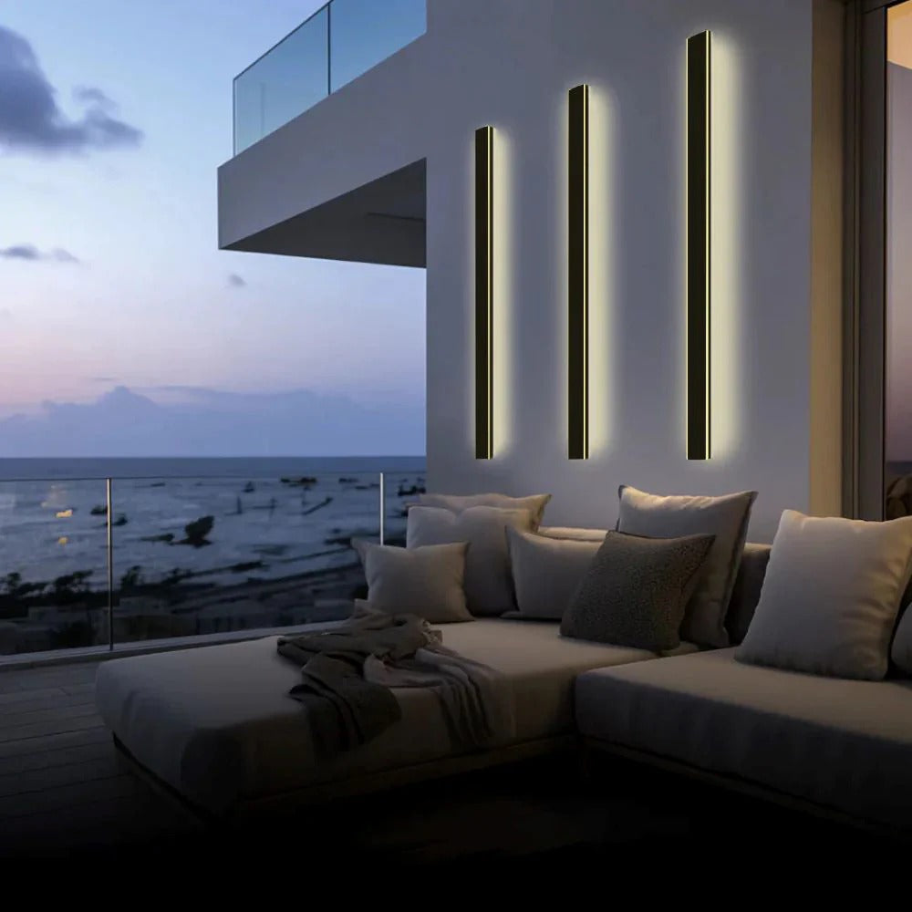 Contemporary Wall Mounted Outdoor Lights with LED