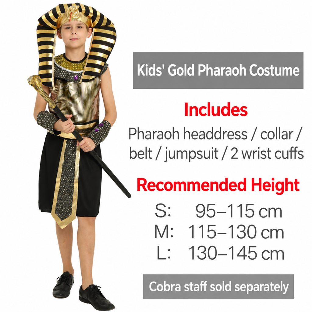 Egyptian Pharaoh Costume - Image 4