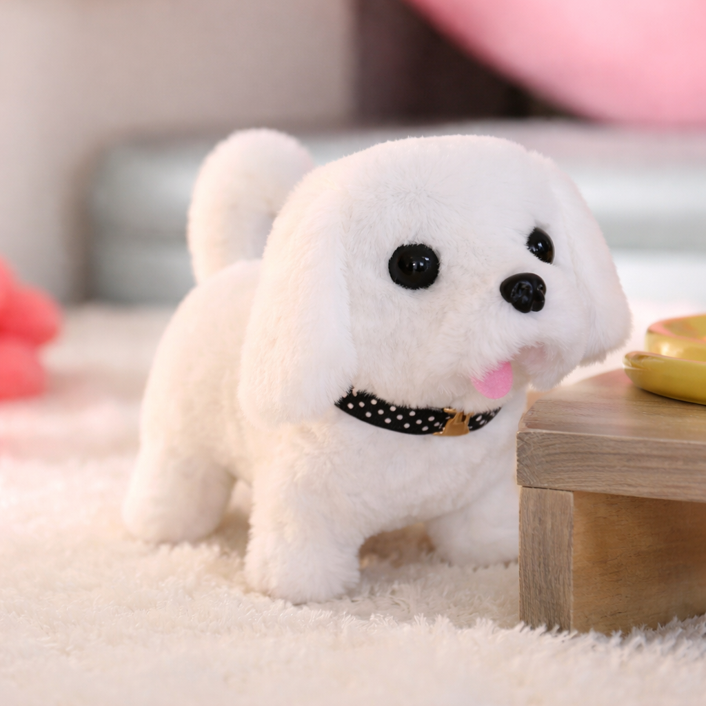 Interactive Robot Dog Toy Walking Barking Tail Wagging Plush Puppy - Image 6