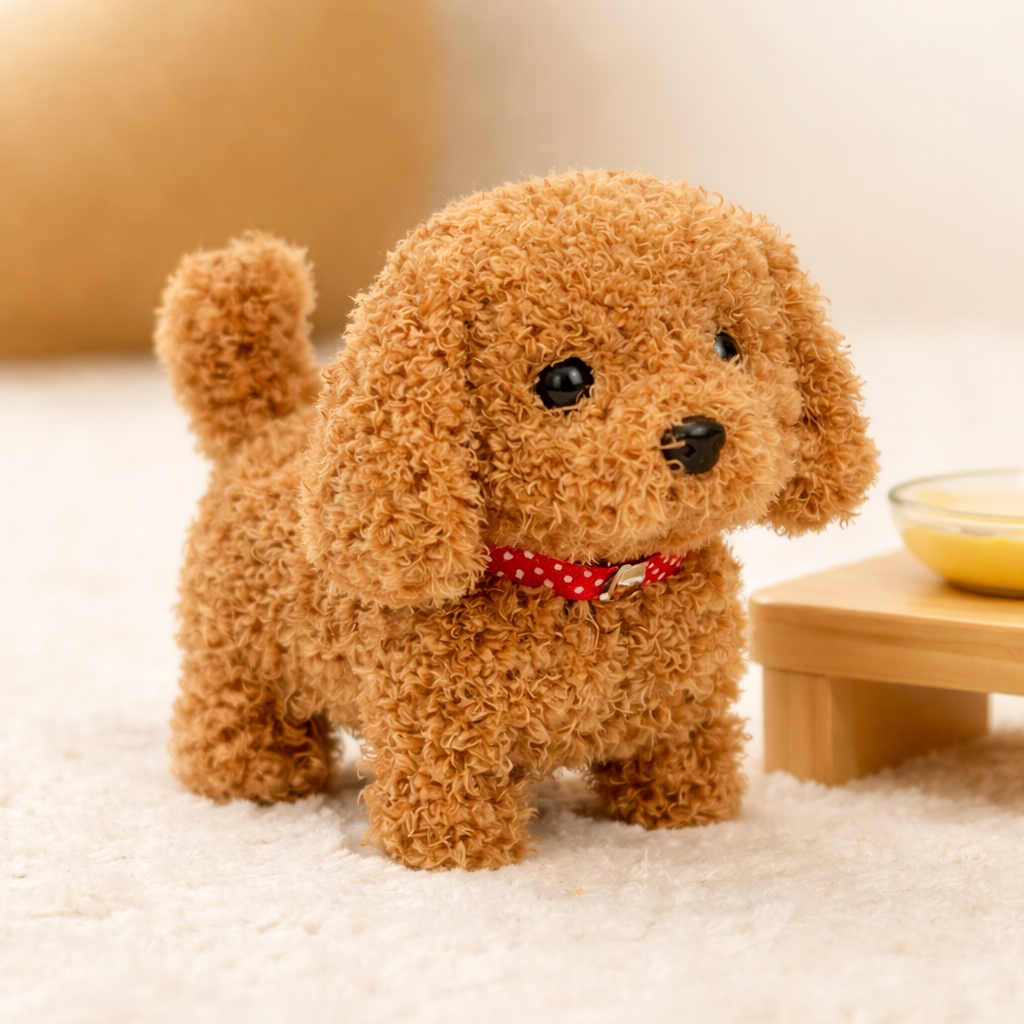 Interactive Robot Dog Toy Walking Barking Tail Wagging Plush Puppy - Image 8