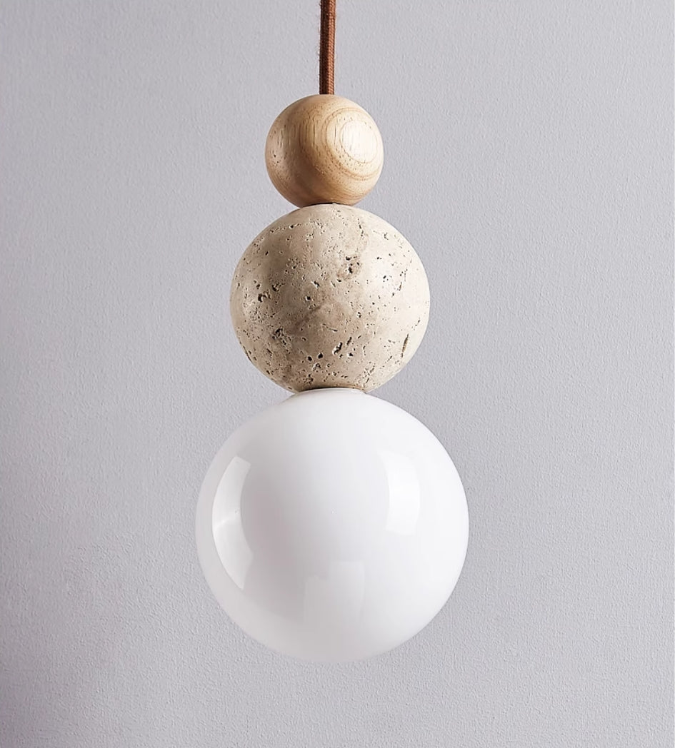 Neutral Contemporary Hanging Pendant Light