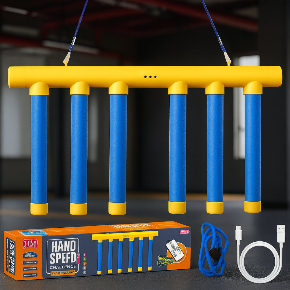 Reflex Drop Sticks Challenge Game 3 Adjustable Speeds - Image 2