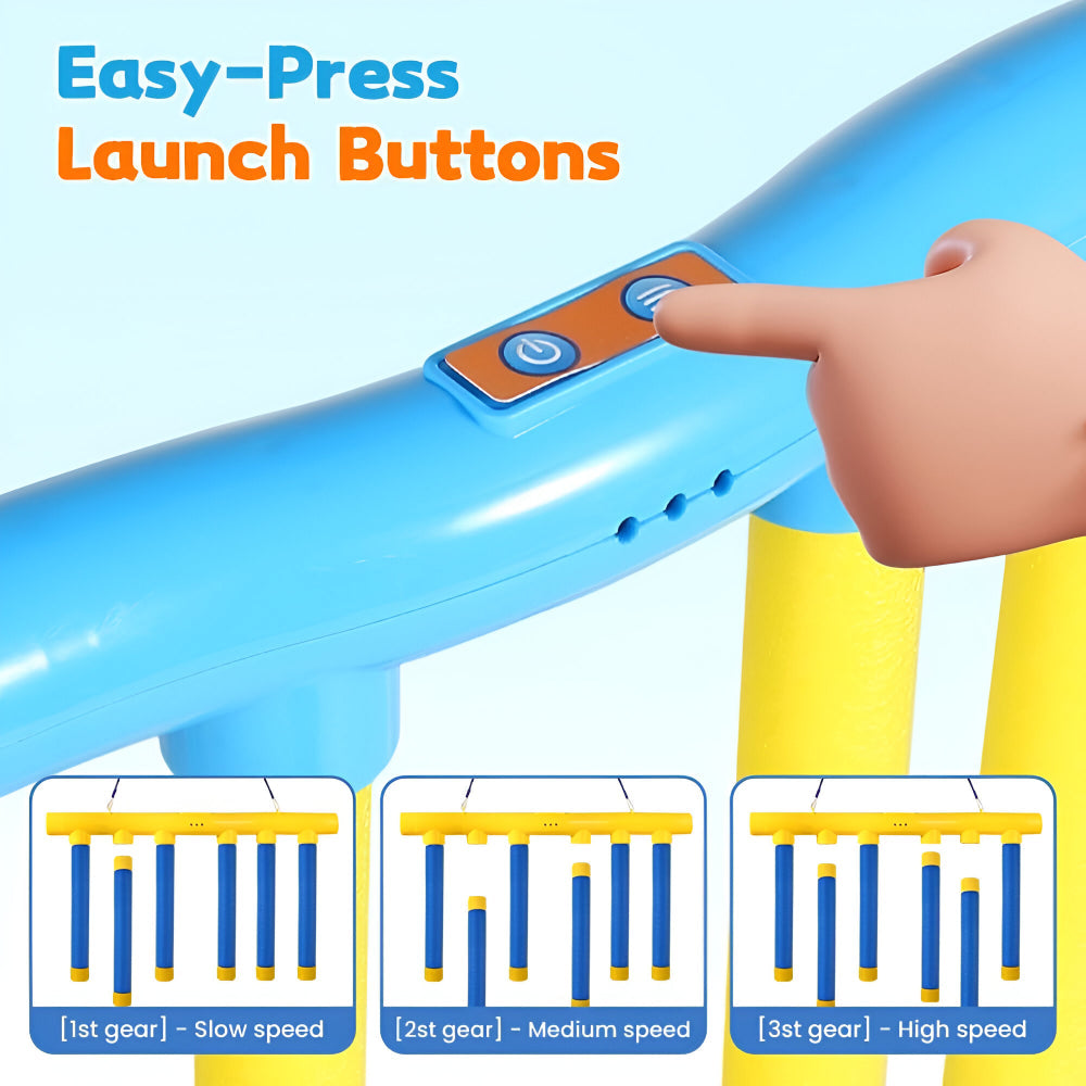 Reflex Drop Sticks Challenge Game 3 Adjustable Speeds - Image 7