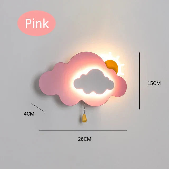 Playful Bedroom Wall Lamp for Children