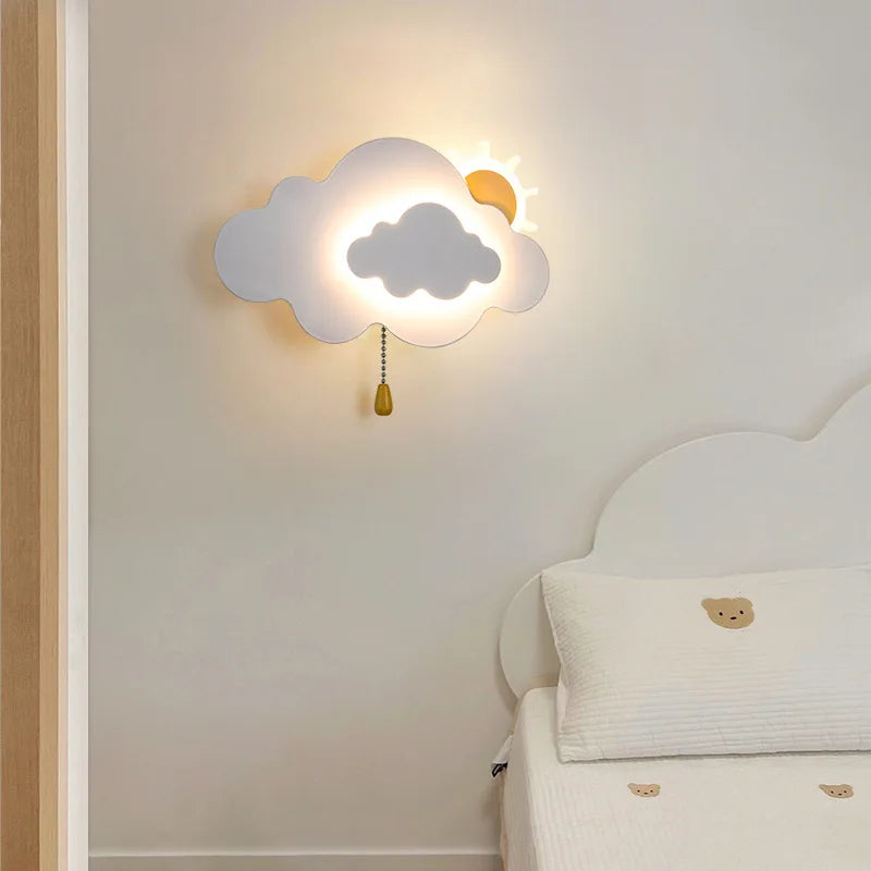 Playful Bedroom Wall Lamp for Children