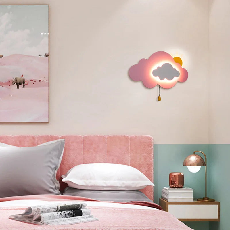 Playful Bedroom Wall Lamp for Children