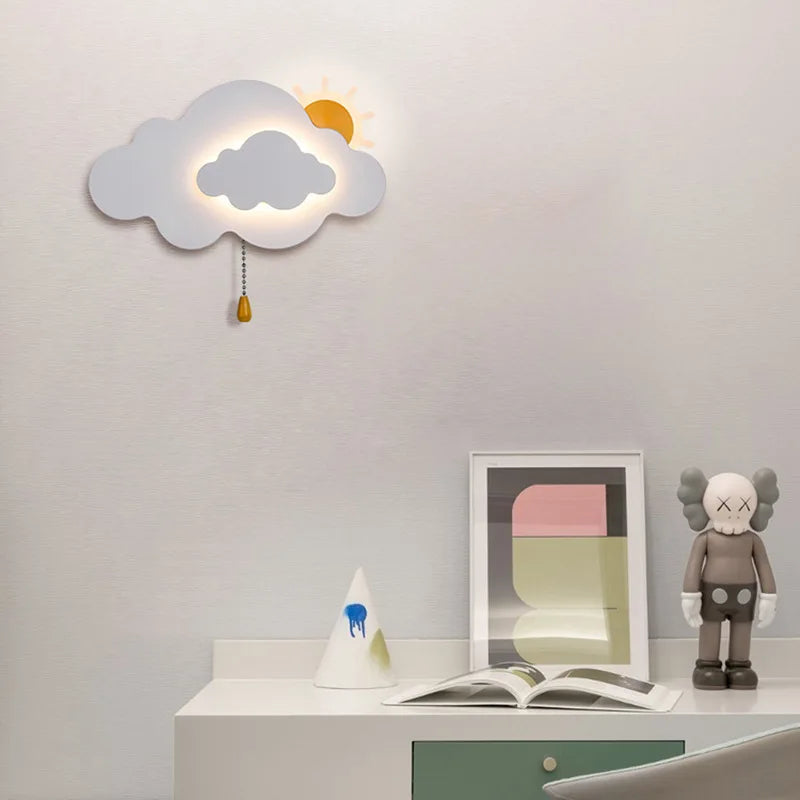 Playful Bedroom Wall Lamp for Children