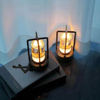Vintage Style Table Lamp Touch Control Rechargeable LED
