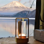 Vintage Style Table Lamp Touch Control Rechargeable LED