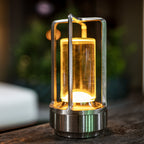 Vintage Style Table Lamp Touch Control Rechargeable LED