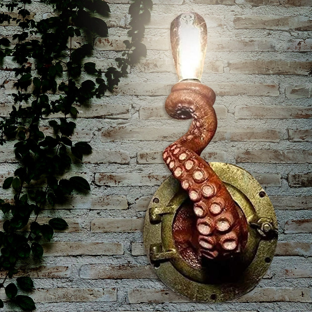 Ocean Tentacle Wall Lamp Artistic Decorative Home Lighting