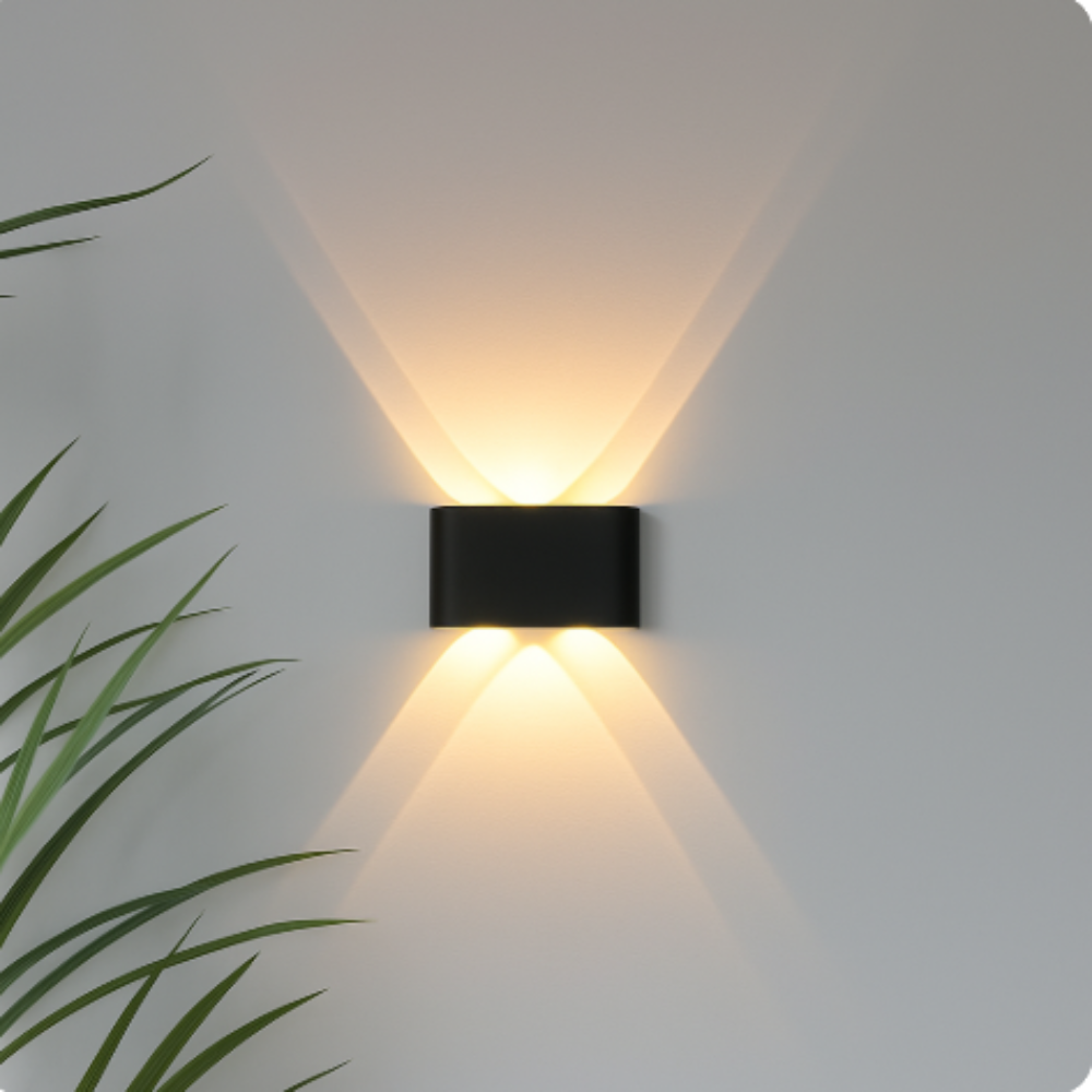 Outdoor Wall Light Modern LED Waterproof Minimalist Up Down Sconce - Image 3