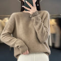 Women's Cashmere Sweater Crewneck Pullover Soft Warm Knit - Image 3