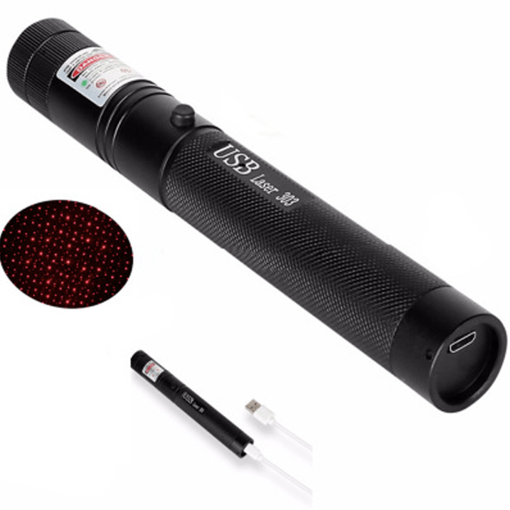 Metal Laser Pointer USB Rechargeable - Image 6