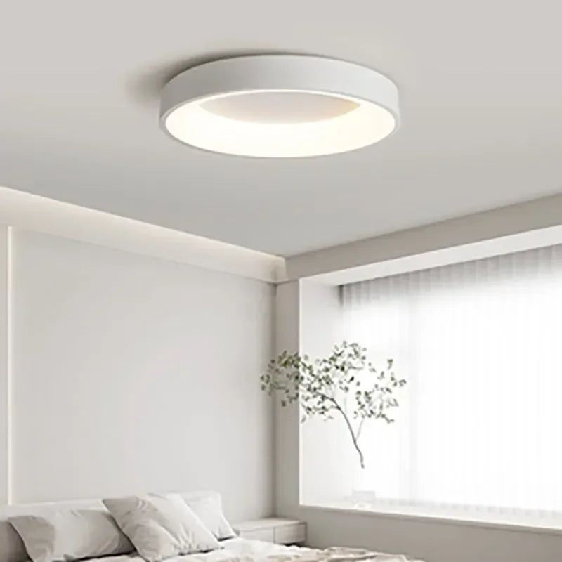 LichtAura: Nordische LED Deckenleuchte Rund - Image 4