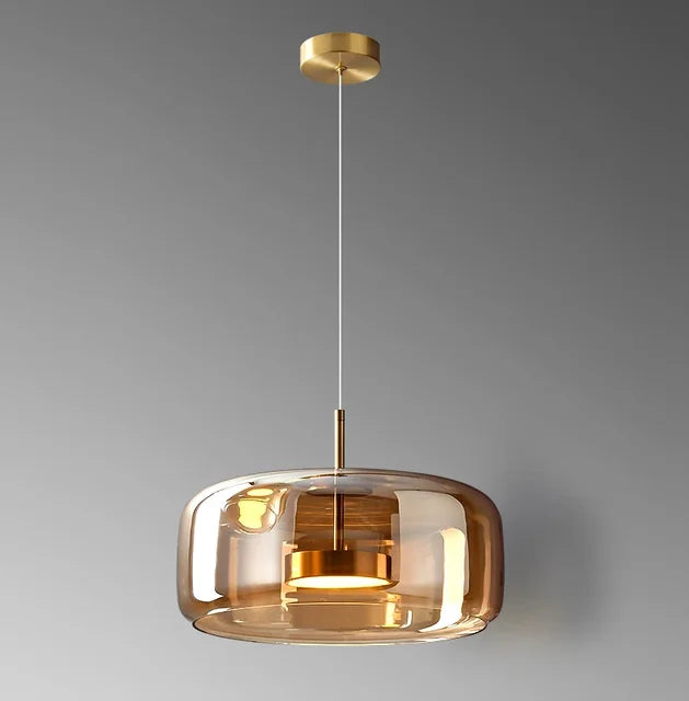LichtKugel: Moderne Glas Pendelleuchte - Image 2