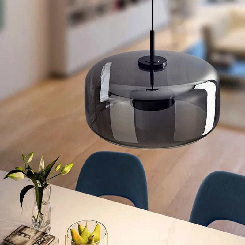 LichtKugel: Moderne Glas Pendelleuchte - Image 4
