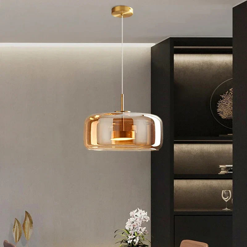 LichtKugel: Moderne Glas Pendelleuchte - Image 5