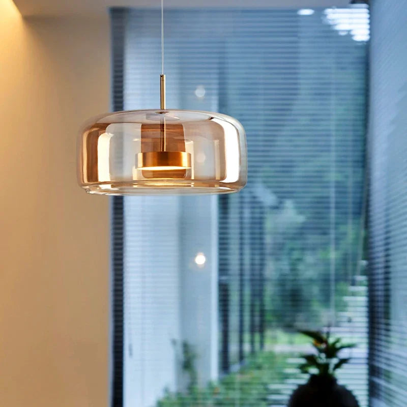 LichtKugel: Moderne Glas Pendelleuchte - Image 6