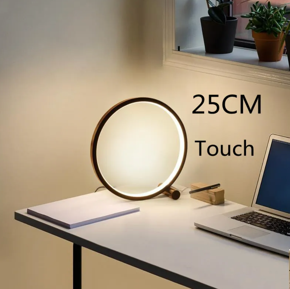 LichtRing: LED Tischlampe – Minimalistisch, Dimmbar & Mit Touch Steuerung für Büro & Wohnzimmer - Image 6