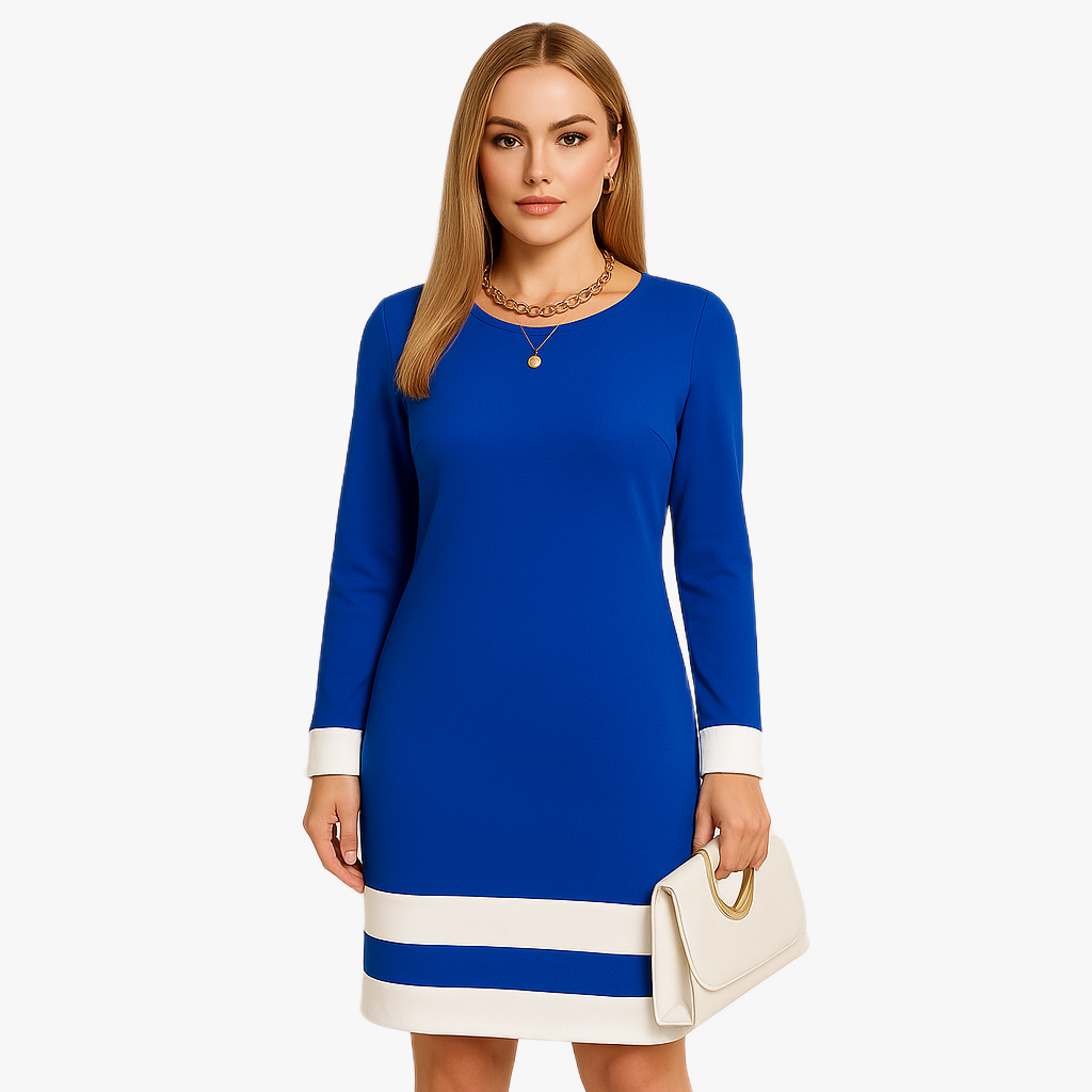 Vibrant Summer Dress with Flattering Fit