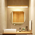 LioraBeam: Klassische Wandleuchte Holz & Metall – LED Lampe für Badezimmer & Wohnzimmer - Image 2