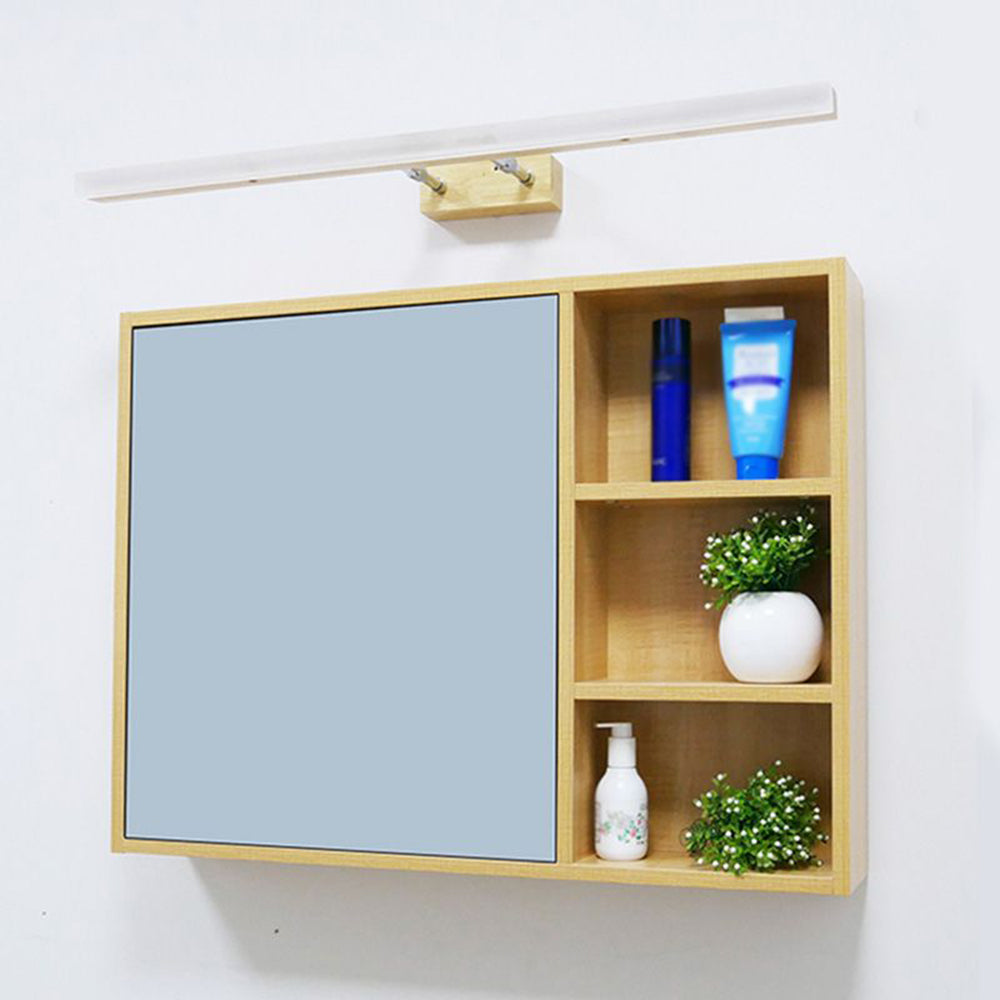 LioraBeam: Klassische Wandleuchte Holz & Metall – LED Lampe für Badezimmer & Wohnzimmer - Image 3