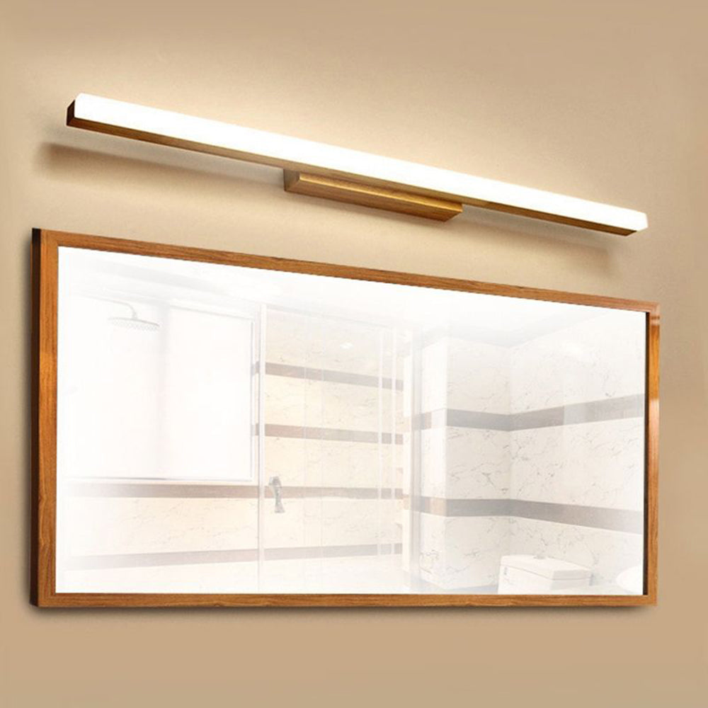 LioraBeam: Klassische Wandleuchte Holz & Metall – LED Lampe für Badezimmer & Wohnzimmer - Image 5