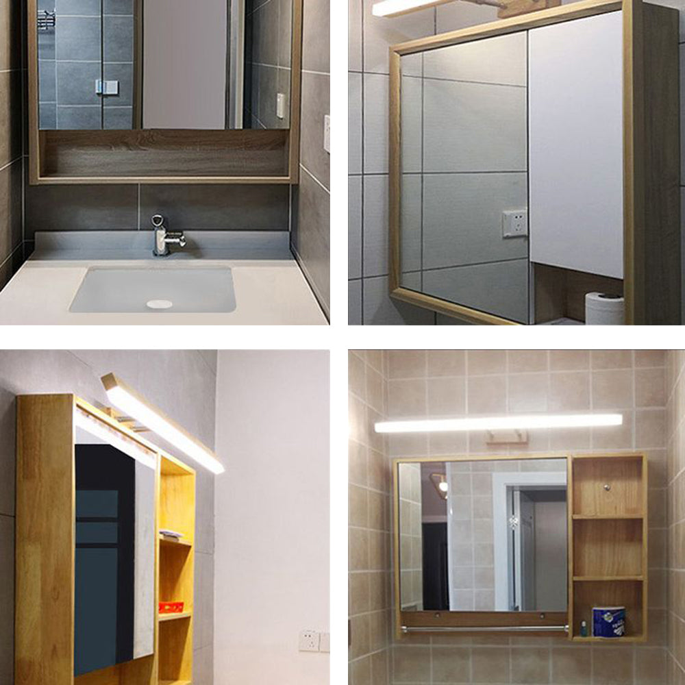 LioraBeam: Klassische Wandleuchte Holz & Metall – LED Lampe für Badezimmer & Wohnzimmer - Image 7