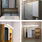 LioraBeam: Klassische Wandleuchte Holz & Metall – LED Lampe für Badezimmer & Wohnzimmer - Image 7