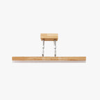 LioraBeam: Klassische Wandleuchte Holz & Metall – LED Lampe für Badezimmer & Wohnzimmer