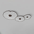 Flush Mount Ceiling Light Leaf Shaped LED Wood Fixture - Image 21