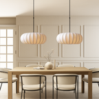 LumaSilk: Pendelleuchte Seidenstoff – Designlampe LED für Wohnzimmer - Image 2