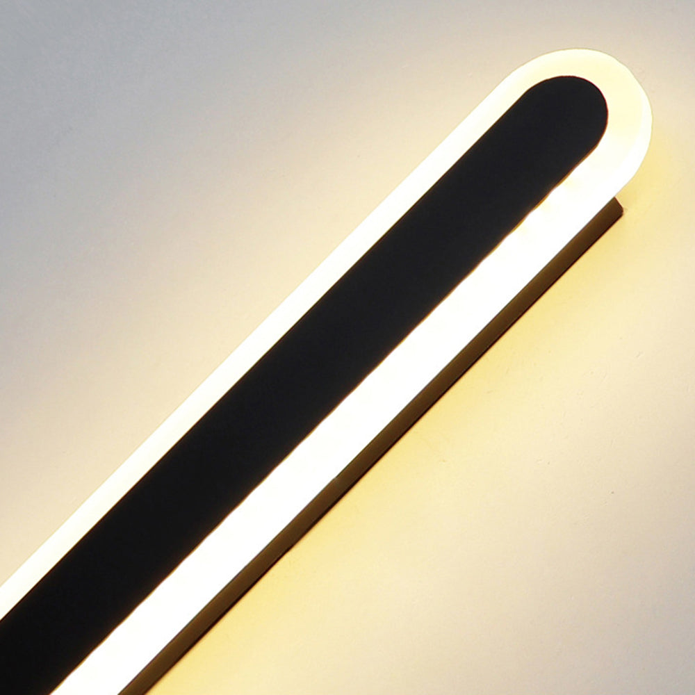 LumiAero: Lineare LED Außenwandleuchte Dimmbar Metall Acryl Schwarz – für Terrasse & Flurbeleuchtung - Image 7