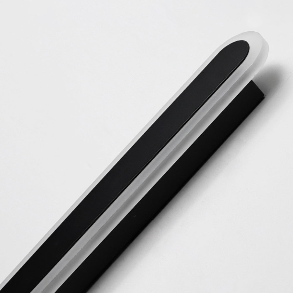 LumiAero: Lineare LED Außenwandleuchte Dimmbar Metall Acryl Schwarz – für Terrasse & Flurbeleuchtung - Image 9